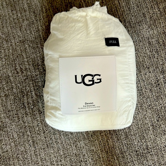 UGG Bedding Ugg Bed Sheets White Devon Full Poshmark